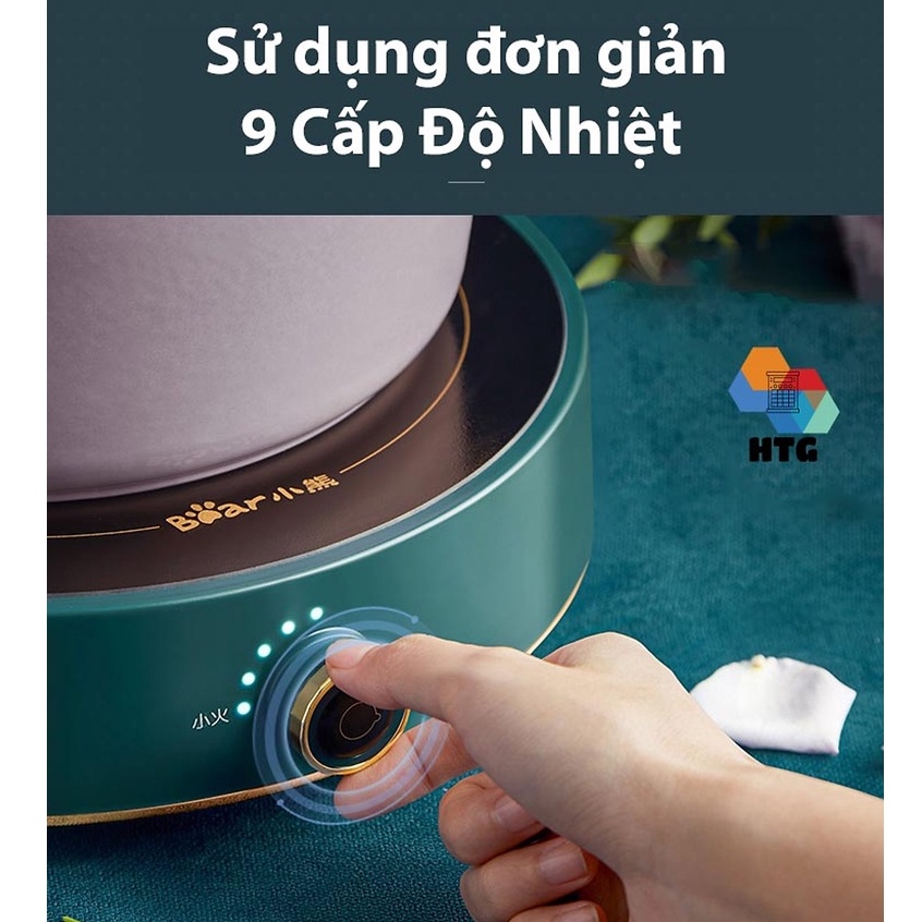 Bếp điện từ đơn cảm ứng nhiệt thông minh, bếp từ công suất 2100W bảo hành 12 tháng siêu tiện lợi cho gia đình