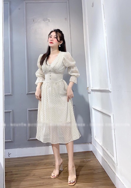 [Mã WAADD giảm 20k đơn 99k] Đầm thiết kế 🌸Đầm voan bi tay lỡ 🌸FREESHIP | BigBuy360 - bigbuy360.vn