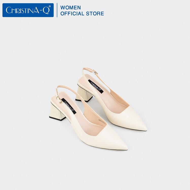 Giày Cao Gót Bít Mũi Nhọn ChristinA-Q GBN304
