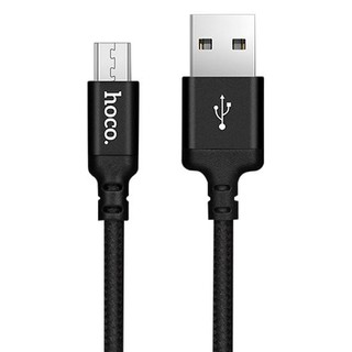 CÁP HOCO X14 1m CỔNG MICRO 2 màu đỏ đen