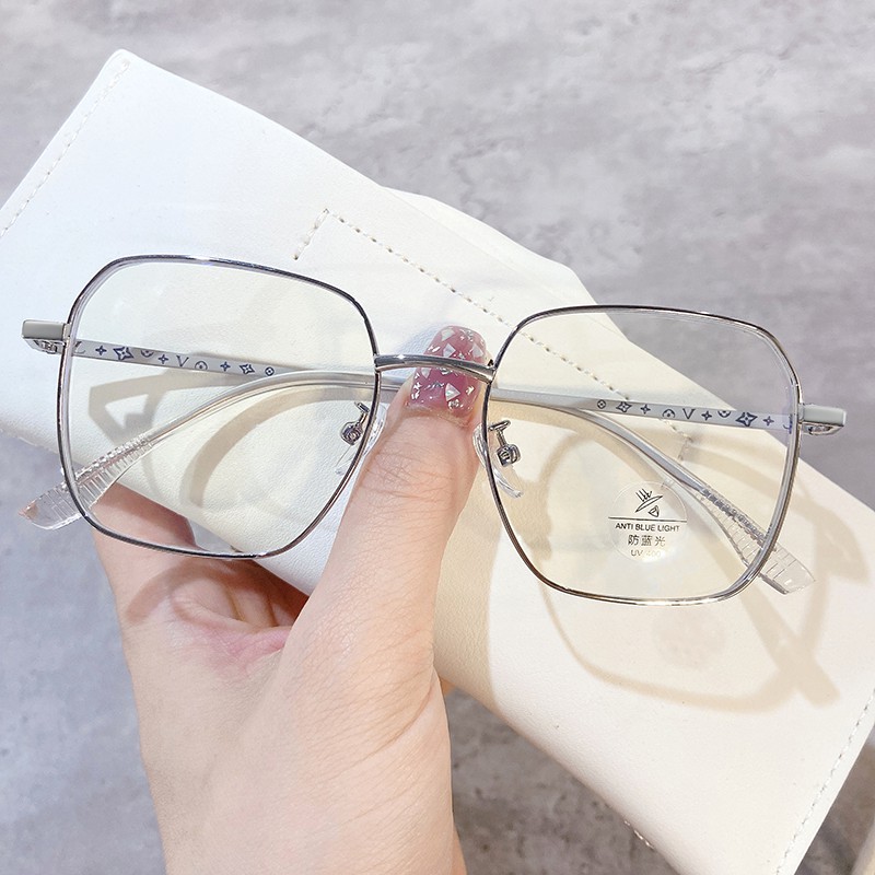 Mắt Kính Gọng Vuông Phong Cách Retro Thời Trang Cho Nam Nữjz5516