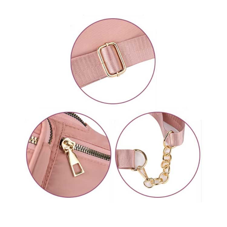 Túi Đeo Chéo Ngực Sức Chứa Lớn 5 Ngăn Thời Trang Cho Nữ