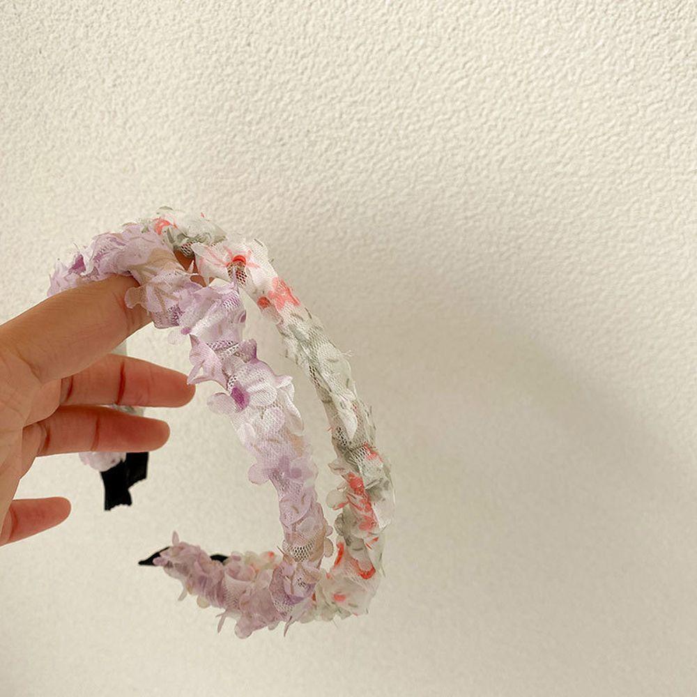 IVORY Băng Đô Ren Hoa Thời Trang Hàn Quốc