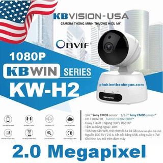 Camera ip wifi kbwin-h2 2.0mp - kbwin h2