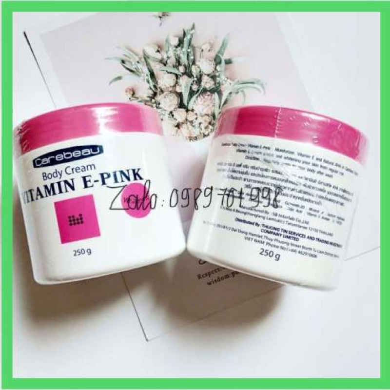 Vitamin E nắp hồng xịn kem đặc thơm mịn