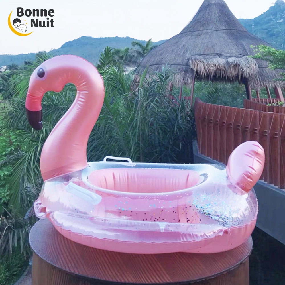Phao bơi hình Flamingo siêu xinh cho bé chơi mùa hè