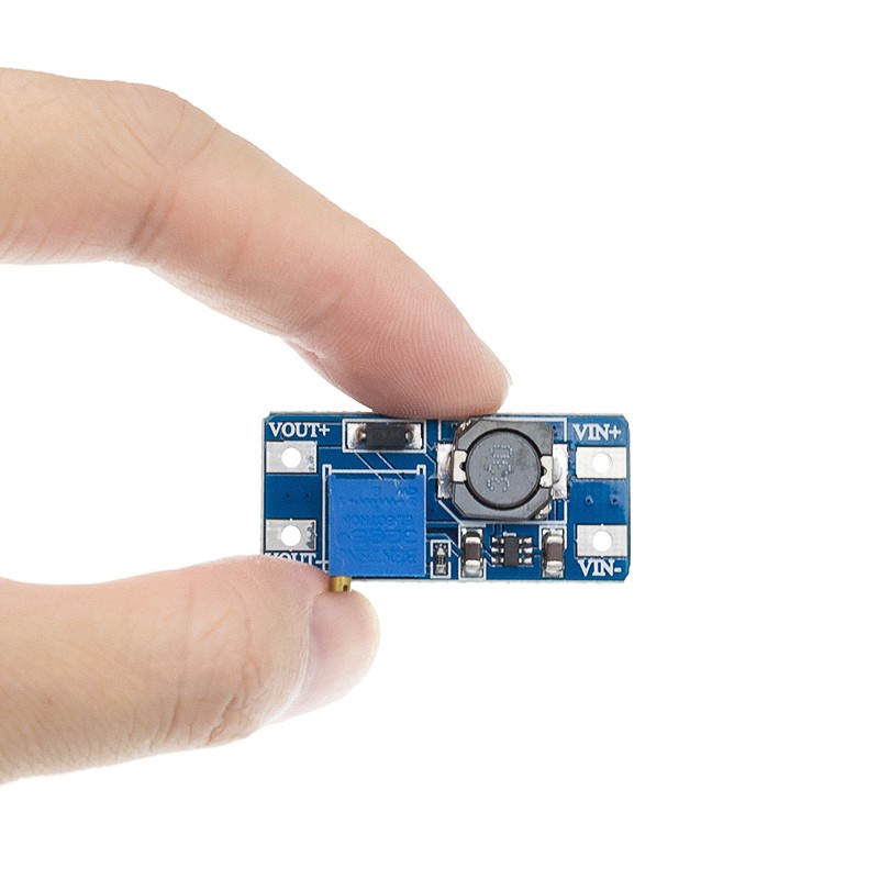 Mô Đun Tăng Áp MT3608 DC-DC 2A Cổng MICRO USB 2V-24V Sang 5V 9V 12V 28V
