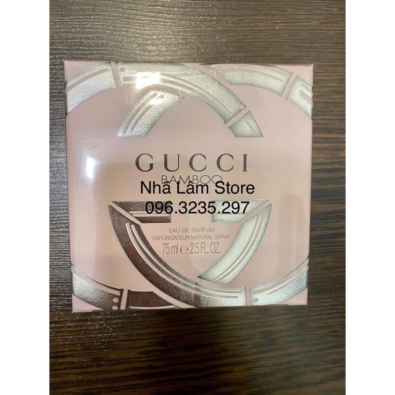 🇫🇷 AUTH - NƯỚC HOA GUCCI BAMBOO EDP 75ML 🇫🇷