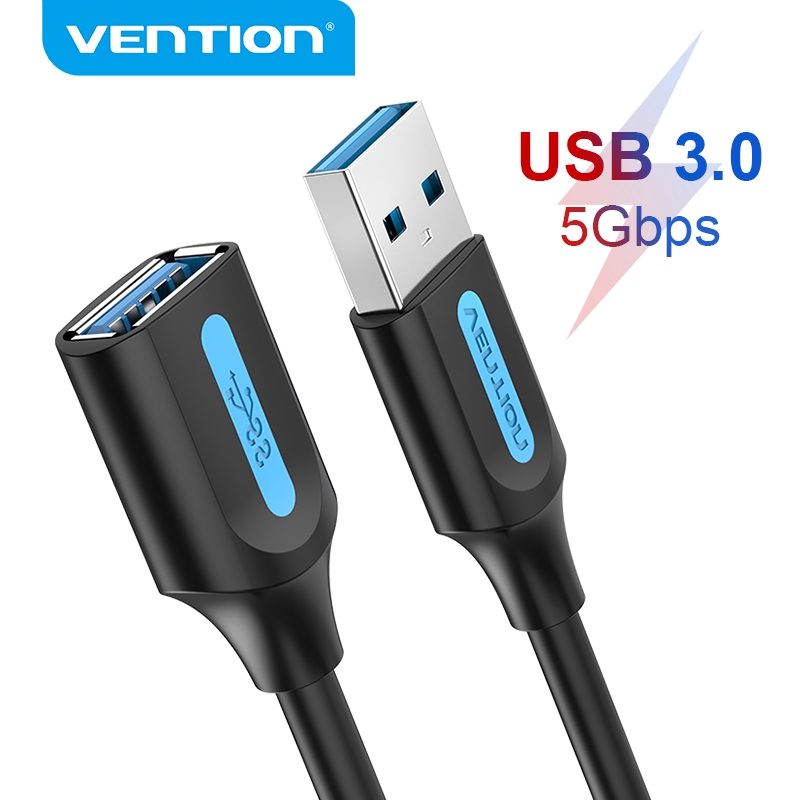 Dây cáp mở rộng Vention USB 3.0 hỗ trợ truyền dữ liệu tốc độ cao