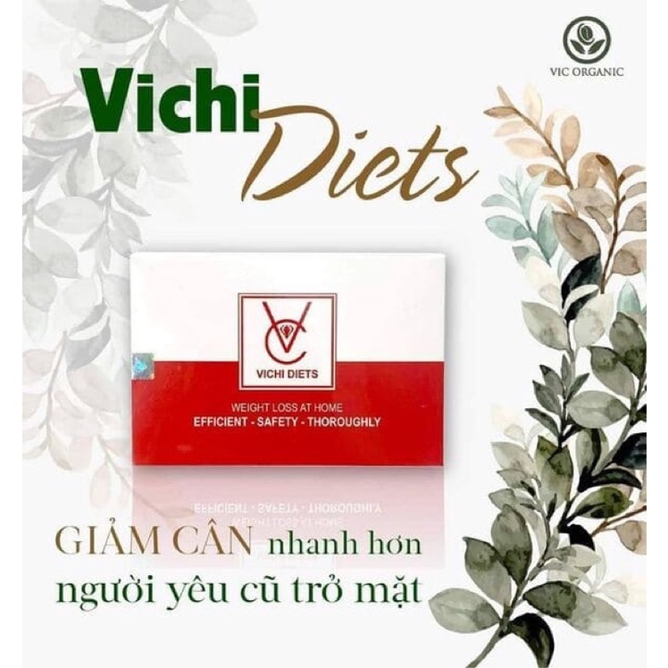 Giảm cân Vichi diets Chính hãng giảm mỡ bụng hiệu quả không phải là thuốc giảm cân