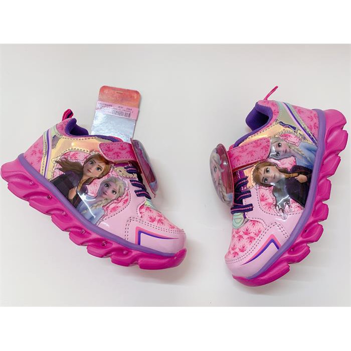 Giày công chúa Elsa và Anna phong cách thể thao có đèn led sáng cho bé gái 4-12 tuổi