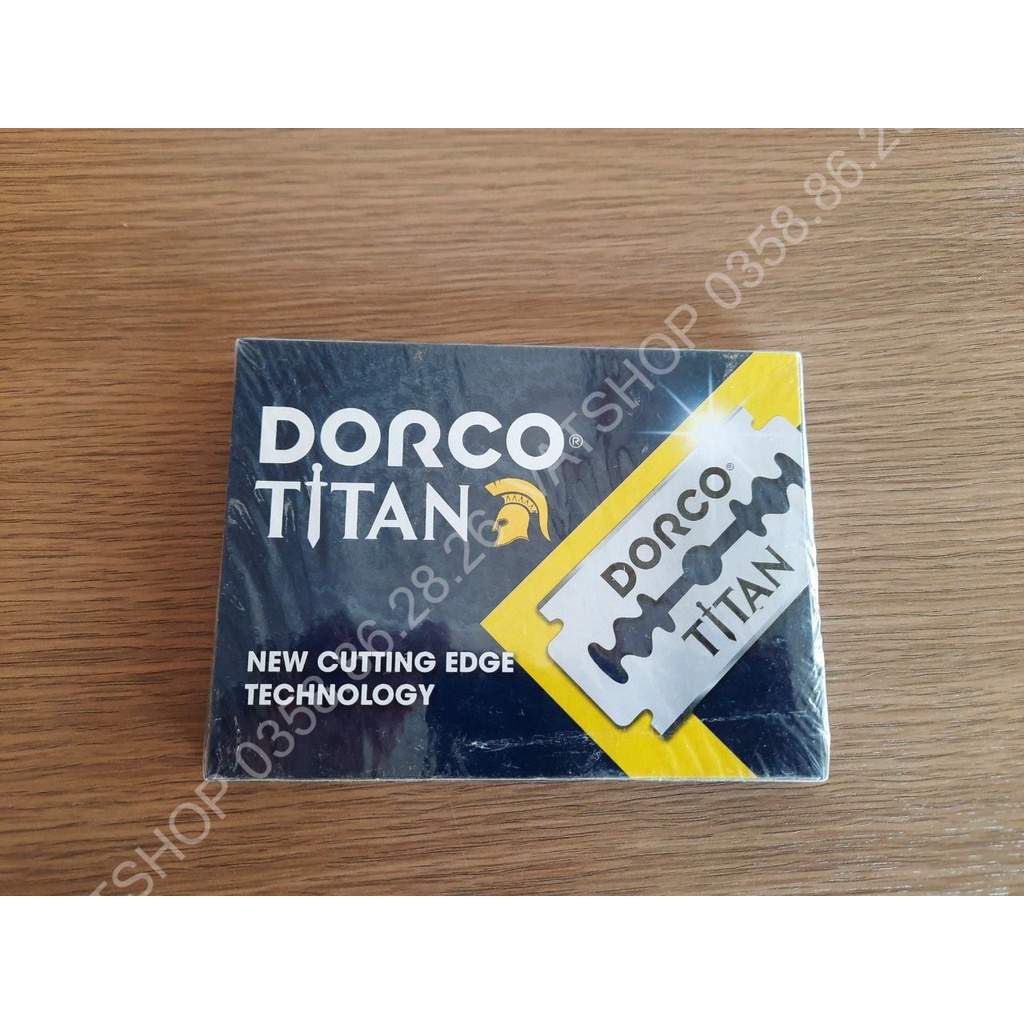 Vỉ 100 lưỡi siêu bén lam DORCO titan