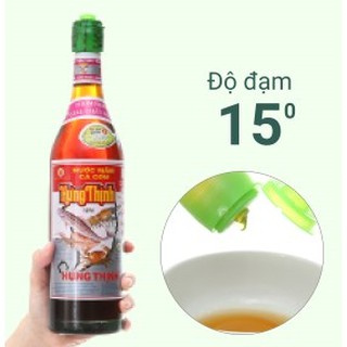 Nước mắm Hưng Thịnh thùng 15 độ 12 chai 620 ML
