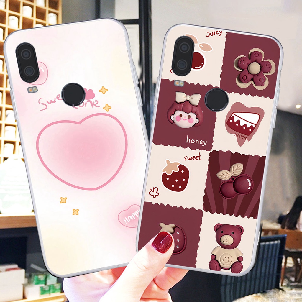 Ốp Vsmart Active 1 / Active 1 Plus / Active 1+ in hình trái tim, caro kẹo ngọt đầy cá tính siêu đẹp siêu chất