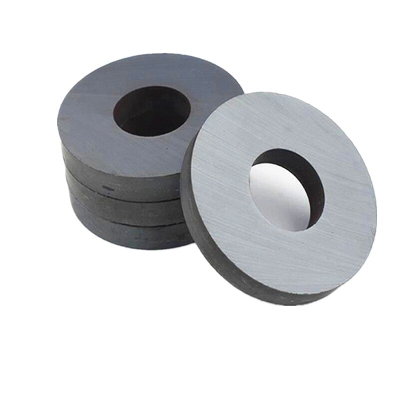 Nam châm vĩnh cửu ferrite màu đen 32x5 lỗ 18mm GAOMS, Giá rẻ