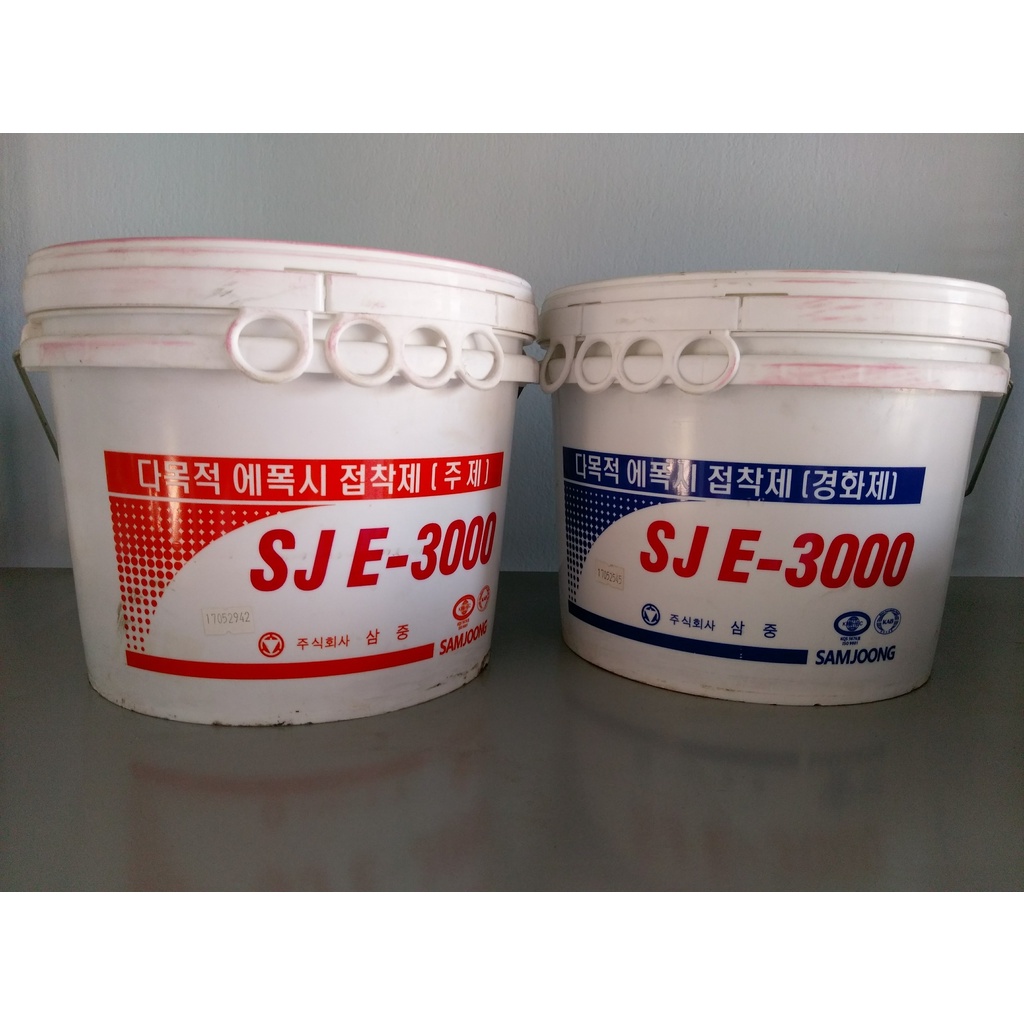 Keo Epoxy 2 thành phần nhập khẩu Hàn Quốc SJE 3000 bộ 20kg
