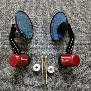 Gương Chiếu Hậu Với Nút Giữ Cân Bằng Gắn Xe Máy Vespa Sprint Primavera 150 125 Gts Gtv 300 250