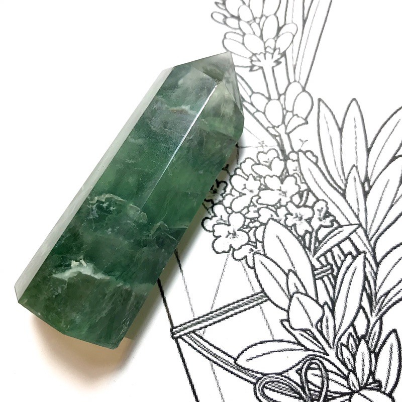 [Fluorite] Trụ, đá thiên nhiên