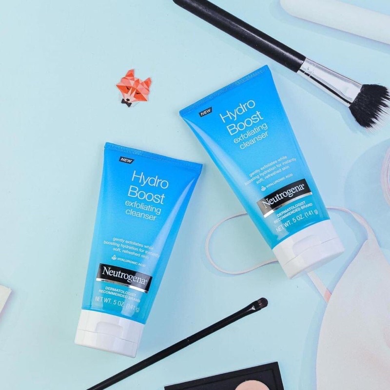 Sữa Rửa Mặt Neutrogena Hydro Boost Cleanser 141g