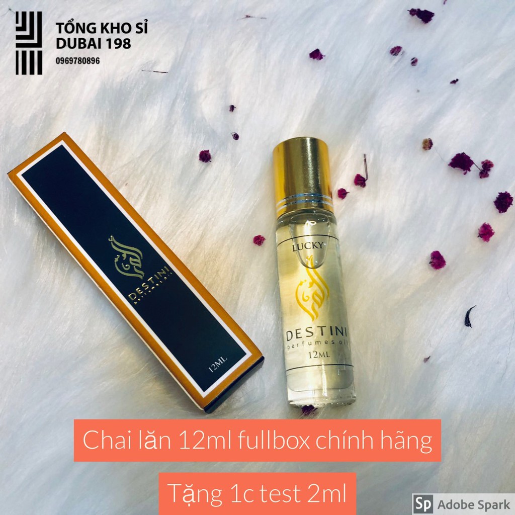 Tinh dầu nước hoa Dubai cao cấp đủ mùi đá 17ml, lăn 5ml, 12ml (Tặng ngay 1 chai test 2ml) | BigBuy360 - bigbuy360.vn