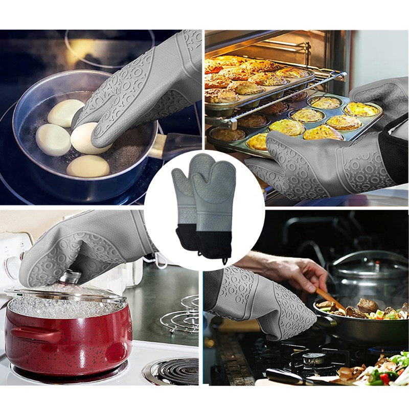Găng Tay Nhấc Nồi Cách Nhiệt Bảo Vệ Hoàn Hảo Cho Nhà Bếp