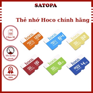 Thẻ nhớ Micro SD Hoco Class 10 chính hãng dung lương 4gb 8gb 16gb bảo hành 1 đổi 1 – SATOPA OFFICIAL