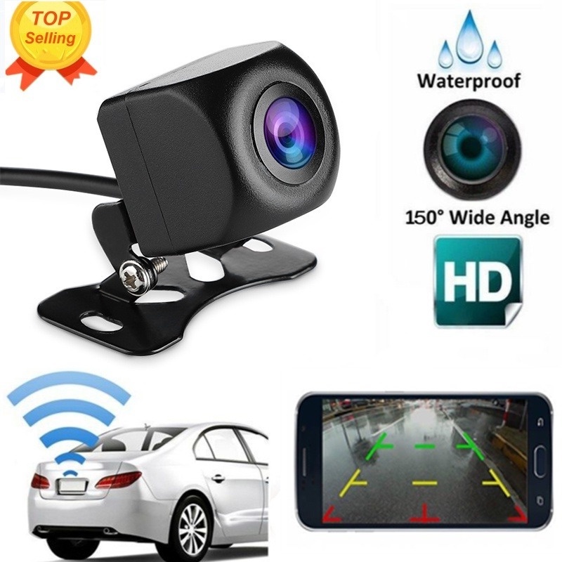 Camera Chiếu Hậu Không Dây Kết Nối WIFI HD Cho Điện Thoại IOS Và Android