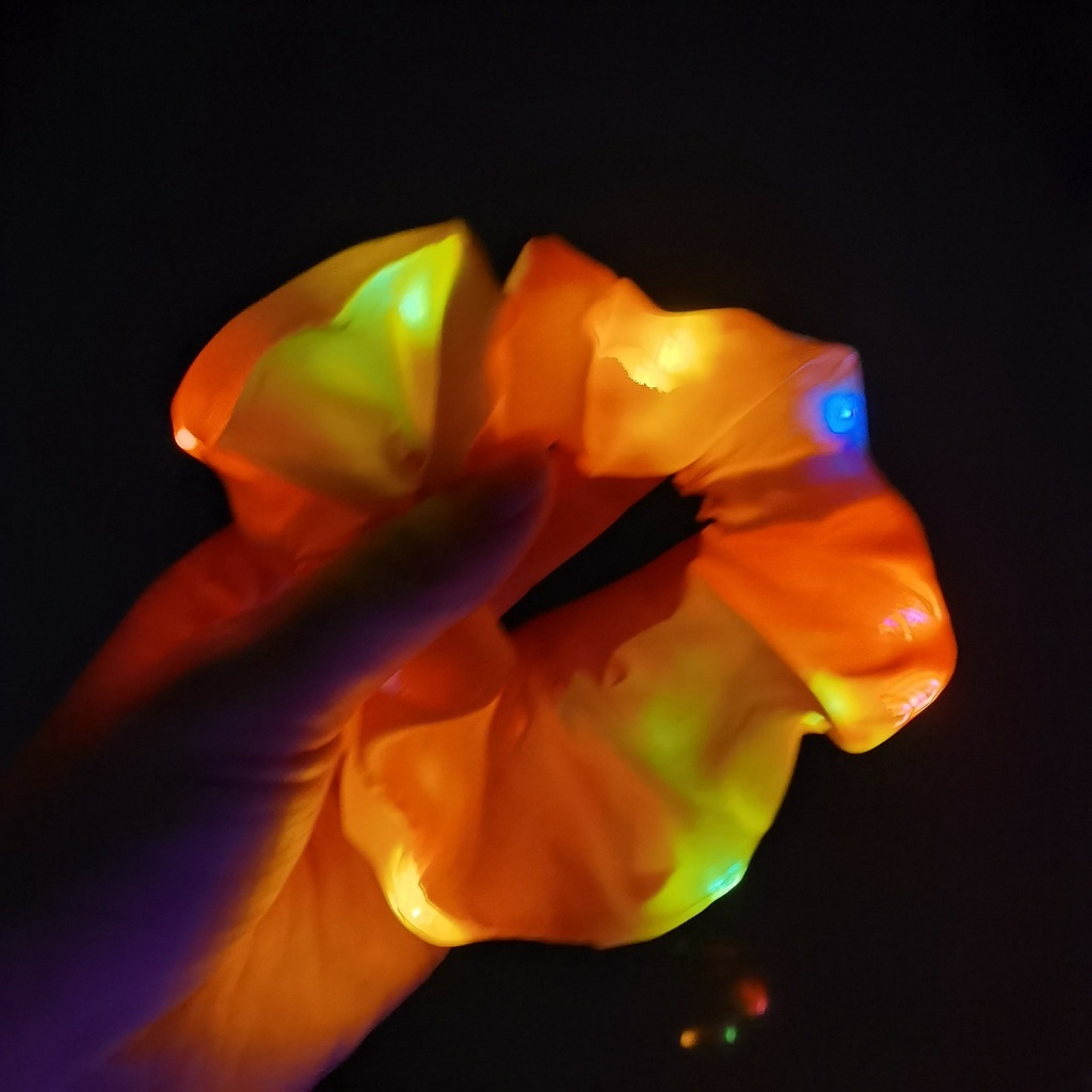 Dây Buộc Tóc Có Đèn Led Thời Trang Cho Nữ