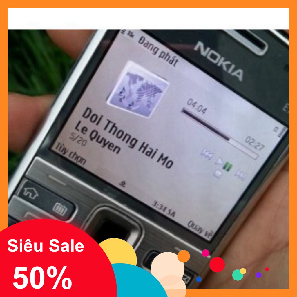 GIẢM 50% CÁC BÁC ƠI Điện Thoại Nokia E72 Wifi 3G Bảo Hành 12 Tháng Chơi Game online GIẢM 50% CÁC BÁC ƠI