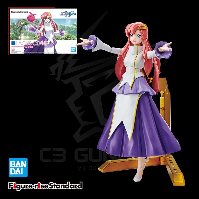 [BANDAI] MÔ HÌNH ĐỒ CHƠI LẮP RÁP GUNDAM FIGURE RISE STANDARD SEED LACUS CLYNE GUNPLA CHÍNH HÃNG NHẬT BẢN