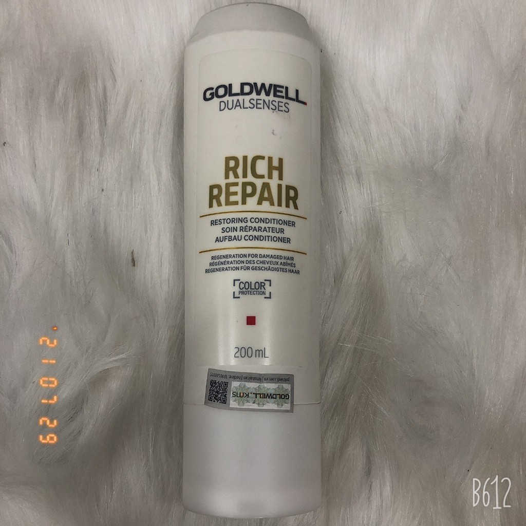 BỘ DẦU GỘI XẢ GOLDWELL RICH REPAIR DUALSENSE PHỤC HỒI 250ML VÀ 200ML