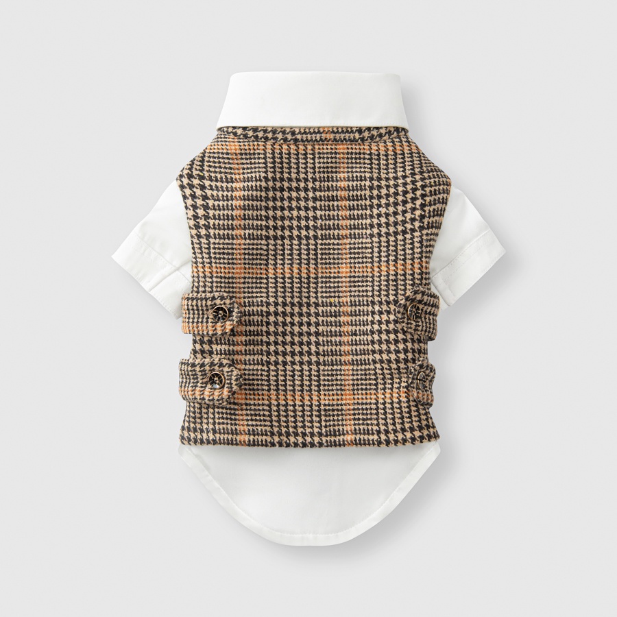 Set GILE sơ mi hàng hiệu cho thú cưng - SaboCoco - Sabo Gentleman