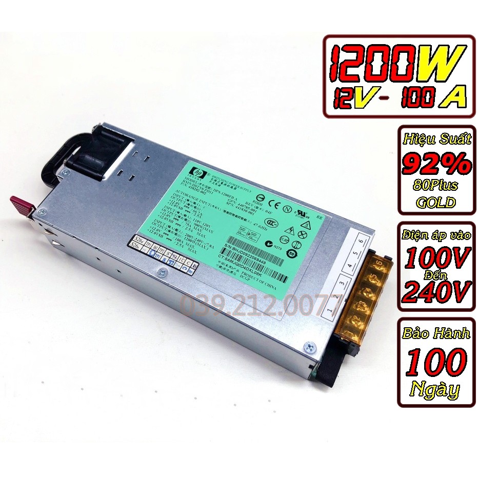 Nguồn Server 🌟🌟 NEWLIKE 🌟🌟 12v công suất 1200w
