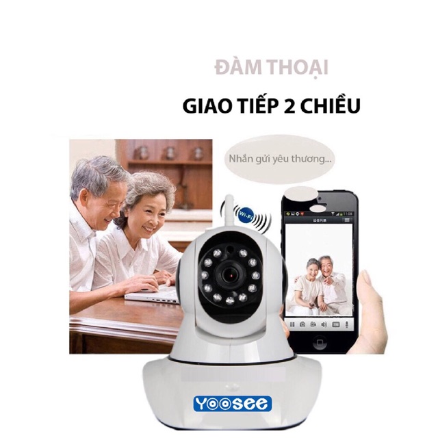 Camera YooSee Giám sát, Hính Ảnh Rõ Nét, thế hệ mới nhất 3 râu