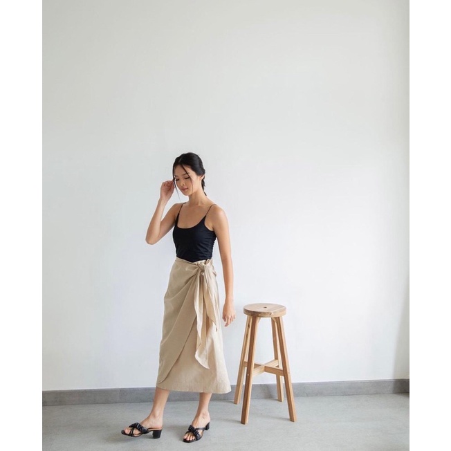 Váy Quấn - Váy Quấn Phụ Nữ midi Cao Su