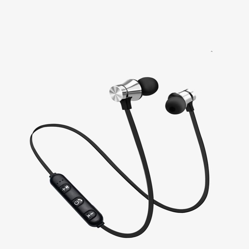 Tai nghe bluetooth nhét tai không dây thể thao có nam châm Xt11 tặng kèm dây sạc 28K - Âm Thanh Siêu Bass