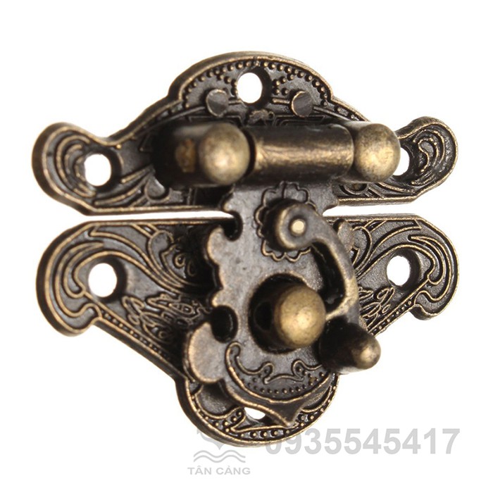 Khóa hộp gài chốt size M 013 Cổ điển – KT:4.8cm - A061013