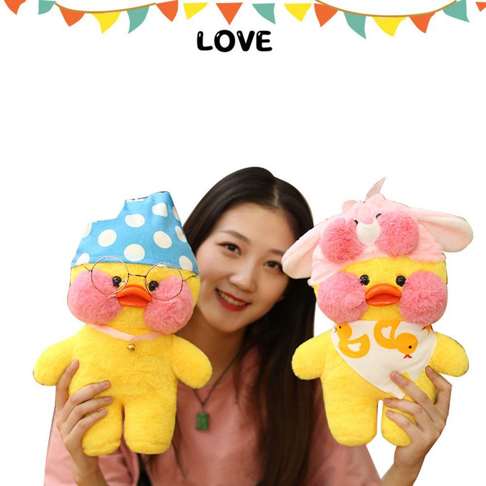 Thú Nhồi Bông Hình Vịt Vàng Đáng Yêu Kiểu Hàn Quốc