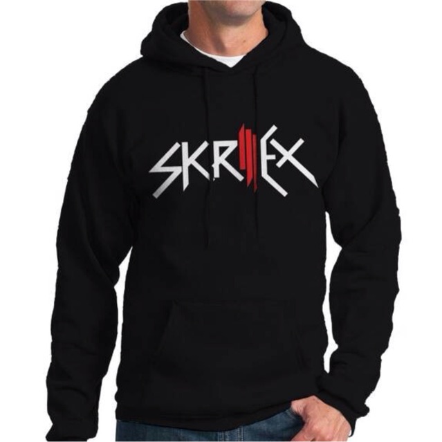 Áo Khoác Hoodie Skrillex Kiểu Dáng Trẻ Trung Năng Động