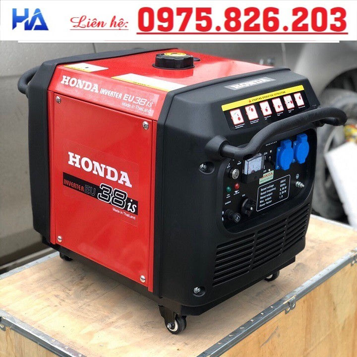 - Máy Phát Điện Honda Chạy Xăng 3.5Kw EU38I Inverter - Hàng Sẵn