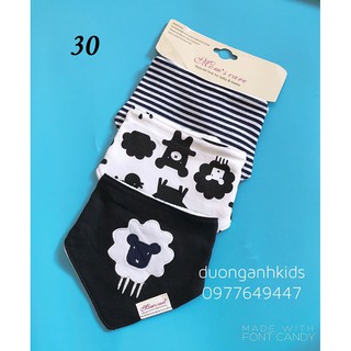 Set 3 yếm tam giác