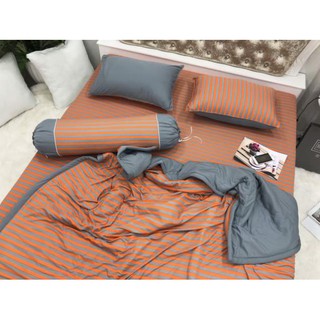 Bộ Drap Thun THÁI LAN 3D mát lạnh 4 món