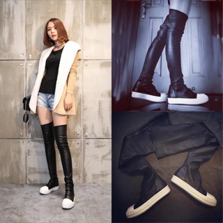 Bốt da Rick owens