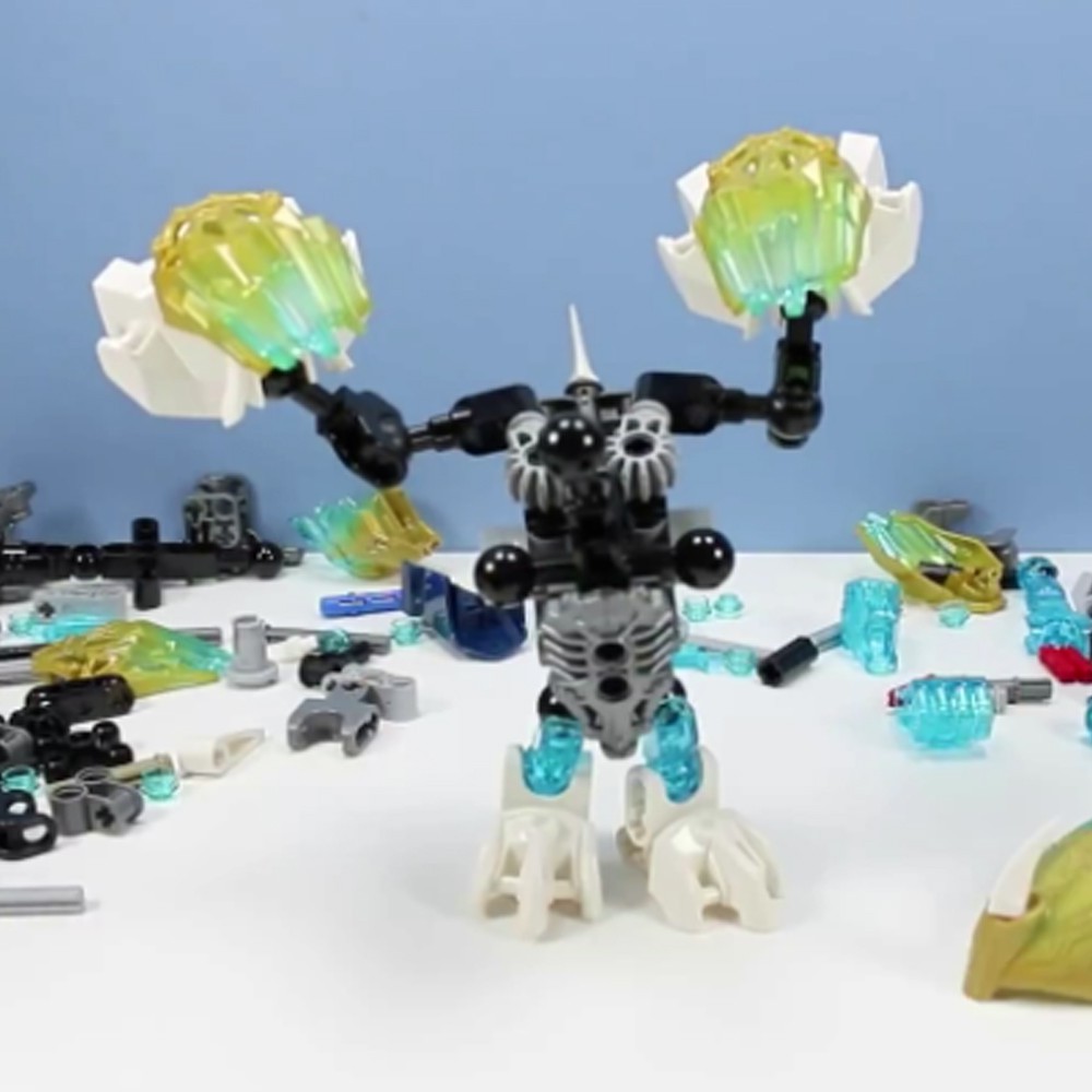 Đồ chơi KSZ Bionicle 612-1 Kopaka &amp; Melum Unity Set (Xanh dương) kết hợp của Bionicle ICE KSZ 609-6 và KSZ 611-4