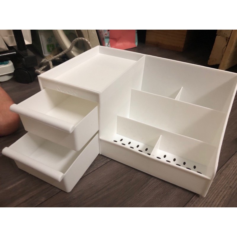 [freeship] Kệ Đựng Mỹ Phẩm - Phụ Kiện Decor Bàn Trang Điểm - Khay Đa Năng Bằng Nhựa Đựng Đồ Makeup Nhiều Ngăn
