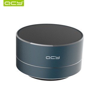 Loa Bluetooth QCY A10 không dây kim loại mini Loa di động subwoof có MIC hỗ trợ thẻ TF FM Radio