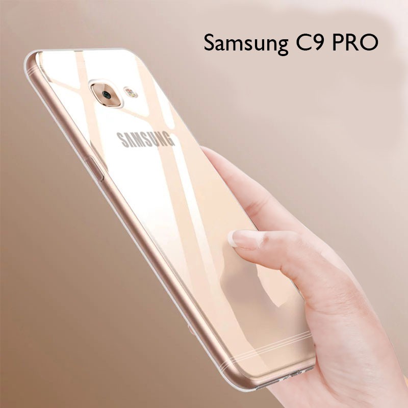 Ốp điện thoại TPU trong suốt cho Samsung C9 Pro C9 C7 C5 Pro note4 5 note8 9 S6 edge S8 S6 S7edge S8 S9 S10 plus S10e