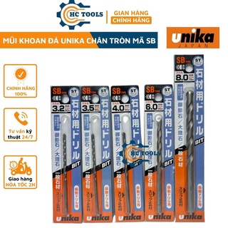 Mũi khoan đá unika chân tròn mã sb | hùng cường tools