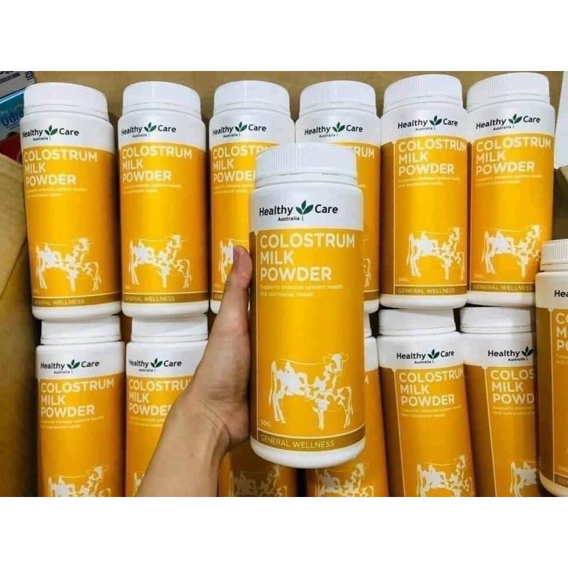 Sữa non Colostrum Milk Powder Healthy Care, dạng bột, 300g - Úc