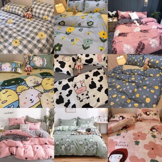Set chăn ga hàng cotton poly nhập